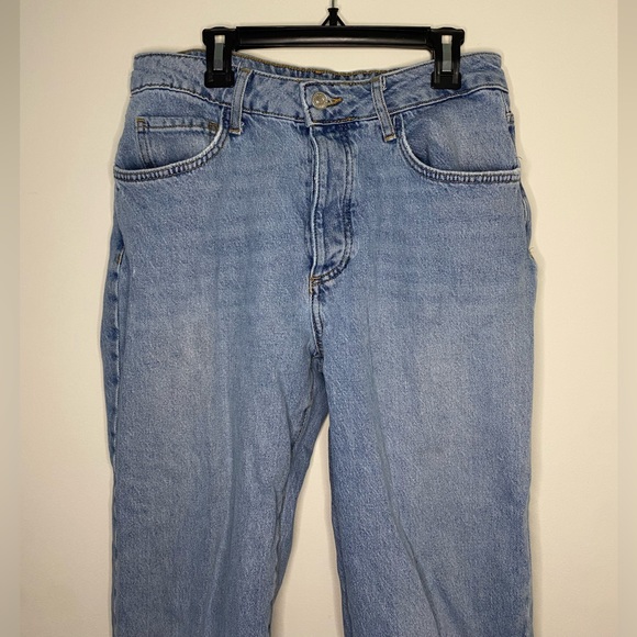 Embroidered mushroom jeans denim size 29 - Picture 4 of 11